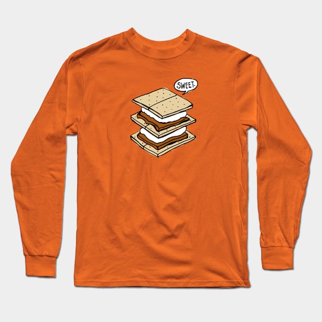 Sweet! Long Sleeve T-Shirt by AnnieRiker